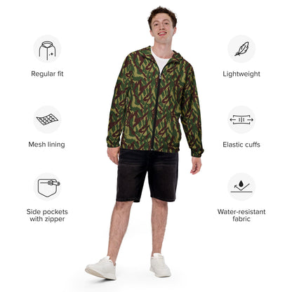 Russian Podlesok Reed Forest CAMO Men’s windbreaker - Mens Windbreaker