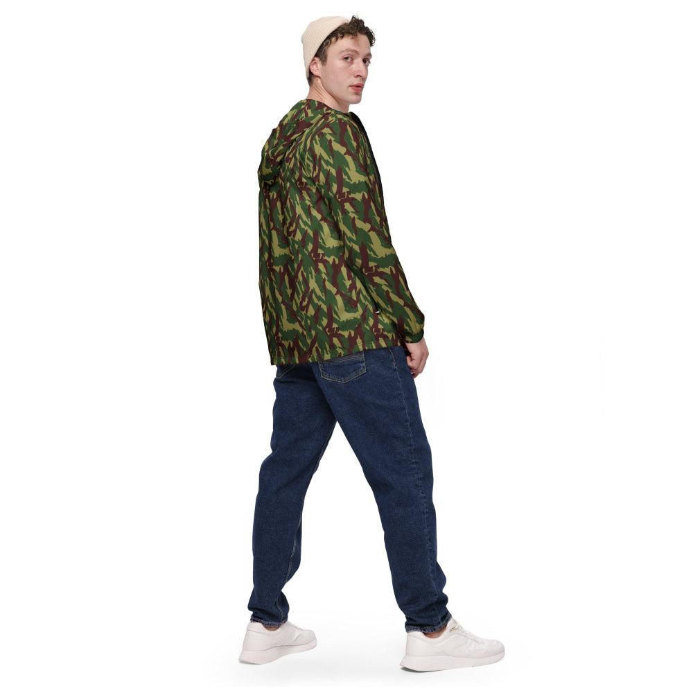 Russian Podlesok Reed Forest CAMO Men’s windbreaker - Mens Windbreaker