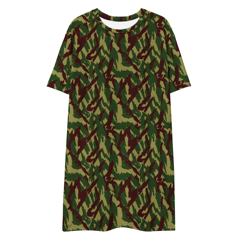 Russian Podlesok Reed Forest CAMO T-shirt dress - Womens T-Shirt Dress