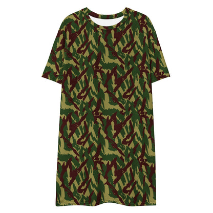 Russian Podlesok Reed Forest CAMO T-shirt dress - Womens T-Shirt Dress