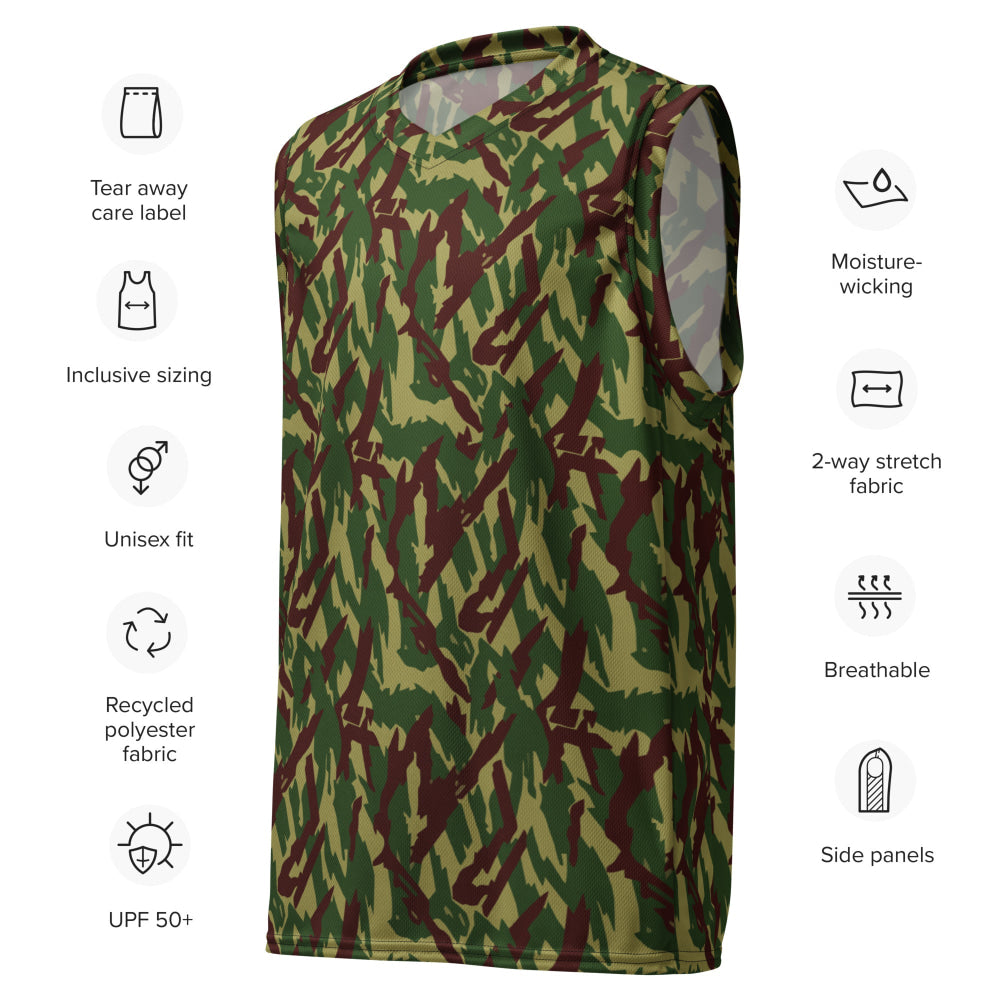 Russian Podlesok Reed Forest CAMO unisex basketball jersey - Unisex Basketball Jersey