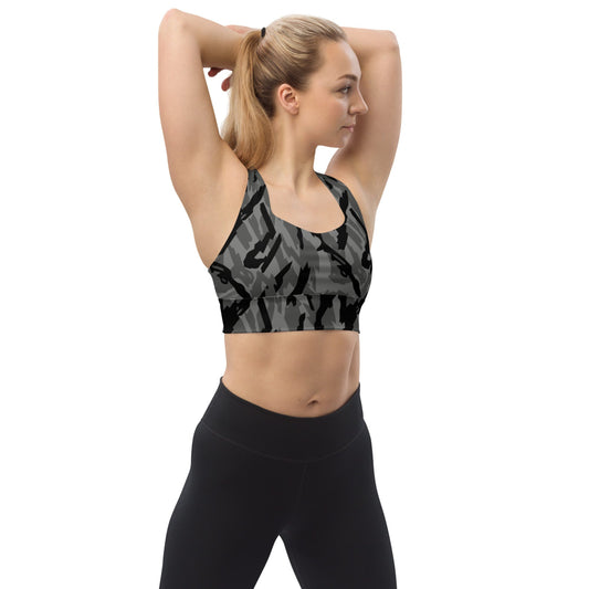 Russian Podlesok Reed Urban CAMO Longline sports bra - XS - Womens Sports Bra