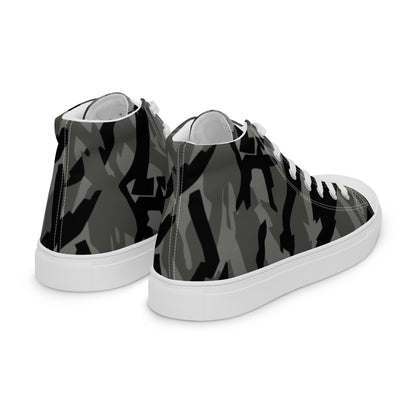 Russian Podlesok Reed Urban CAMO Men’s high top canvas shoes - Mens High Top Canvas Shoes