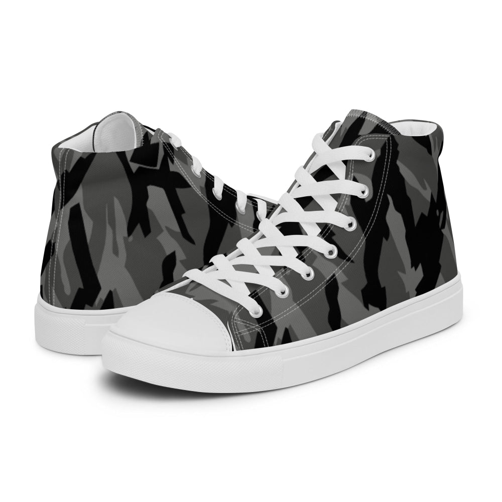 Russian Podlesok Reed Urban CAMO Men’s high top canvas shoes - Mens High Top Canvas Shoes