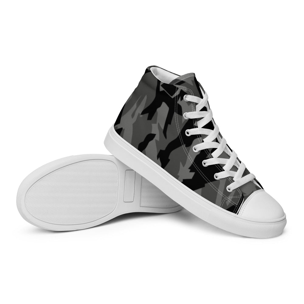 Russian Podlesok Reed Urban CAMO Men’s high top canvas shoes - Mens High Top Canvas Shoes