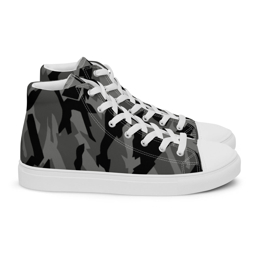 Russian Podlesok Reed Urban CAMO Men’s high top canvas shoes - Mens High Top Canvas Shoes