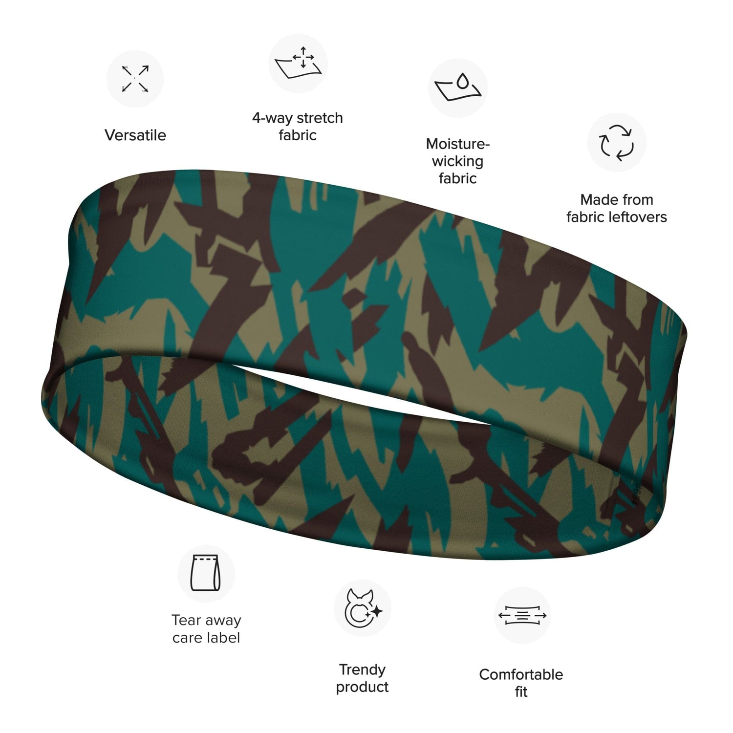 Russian Podlesok Reed Variant CAMO Headband - M - Headbands