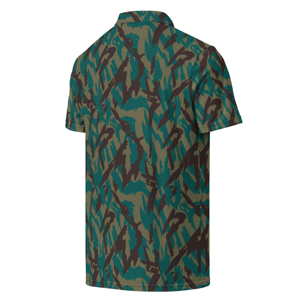 Russian Podlesok Reed Variant CAMO Men’s slim fit polo - Mens Slim Fit Polo