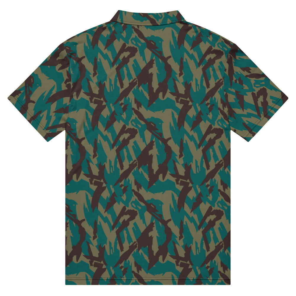 Russian Podlesok Reed Variant CAMO Men’s slim fit polo - Mens Slim Fit Polo