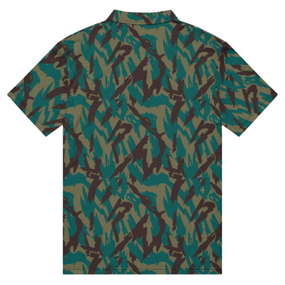 Russian Podlesok Reed Variant CAMO Men’s slim fit polo - Mens Slim Fit Polo