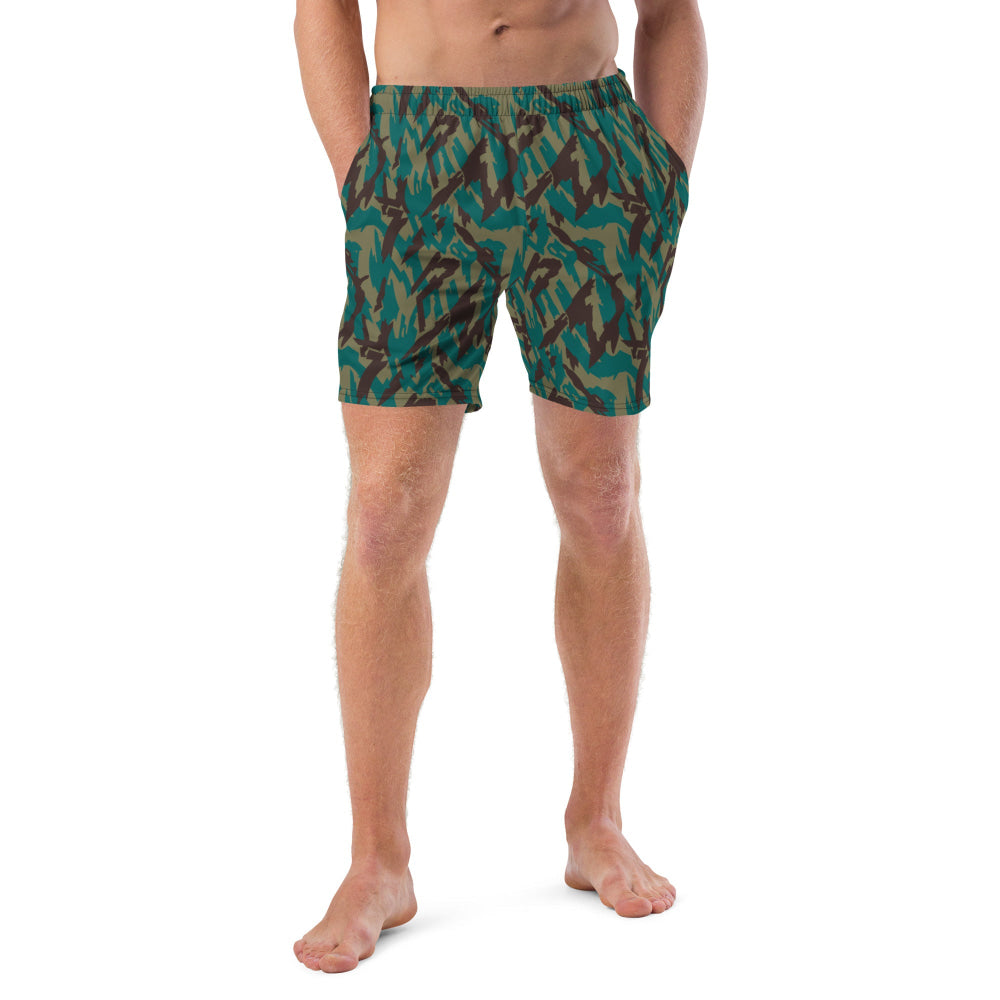 Russian Podlesok Reed Variant CAMO Swim Trunks - 2XS - Mens