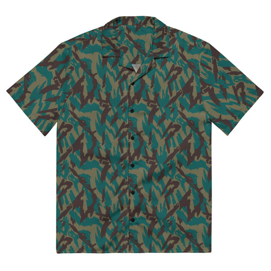 Russian Podlesok Reed Variant CAMO Unisex button shirt - 2XS