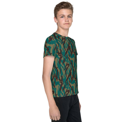 Russian Podlesok Reed Variant CAMO Youth crew neck t-shirt - Crew Neck T-shirt