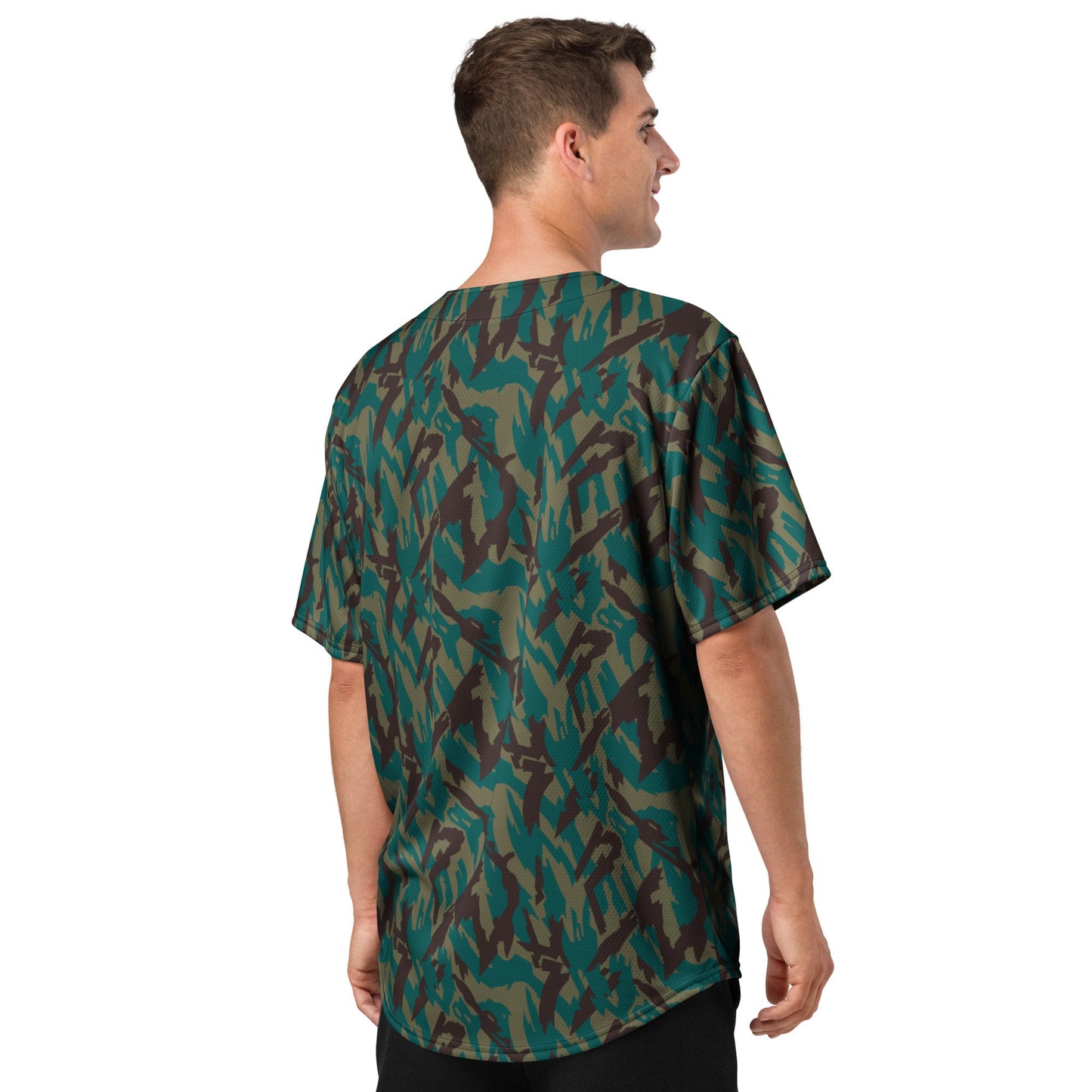 Russian Podlesok Tropical CAMO baseball jersey - Baseball Jerseys