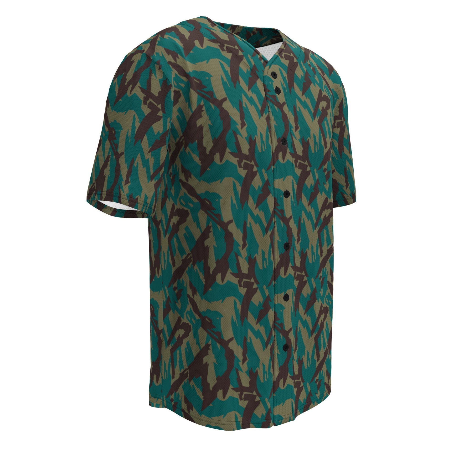 Russian Podlesok Tropical CAMO baseball jersey - Baseball Jerseys