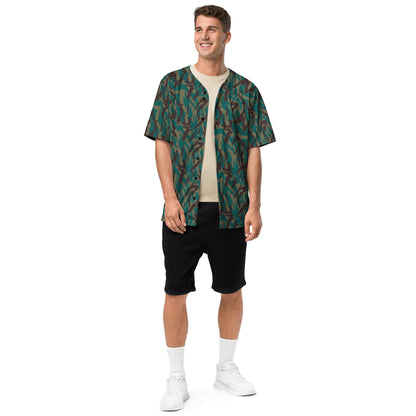 Russian Podlesok Tropical CAMO baseball jersey - Baseball Jerseys