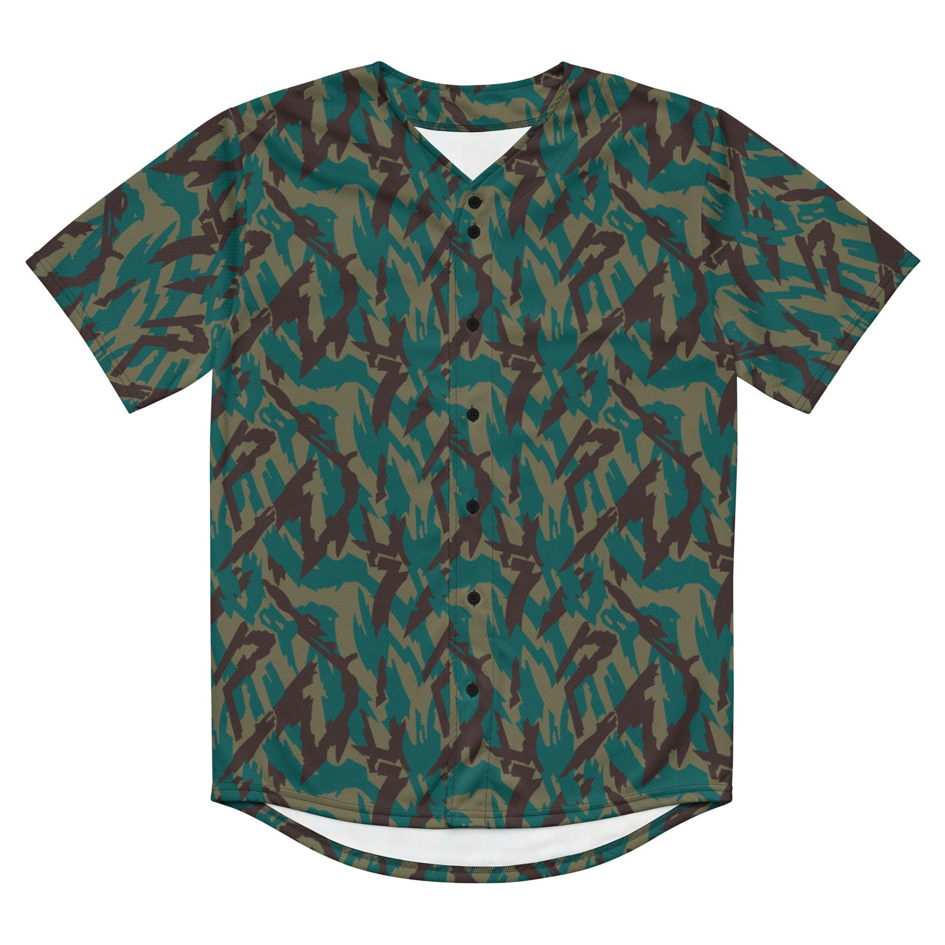 Russian Podlesok Tropical CAMO baseball jersey - Baseball Jerseys