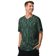 Podlesok Tropical Russian CAMO Unisex Baseball Jersey