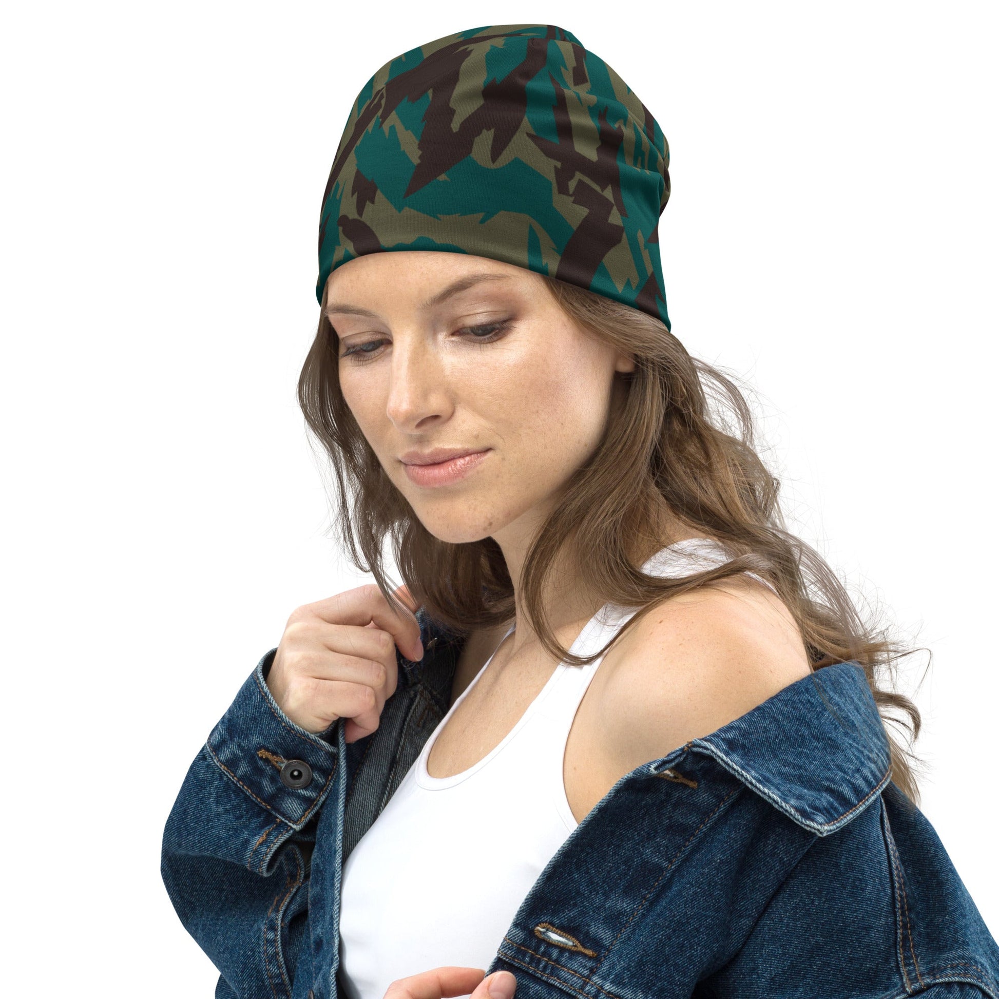 Russian Podlesok Tropical CAMO Beanie