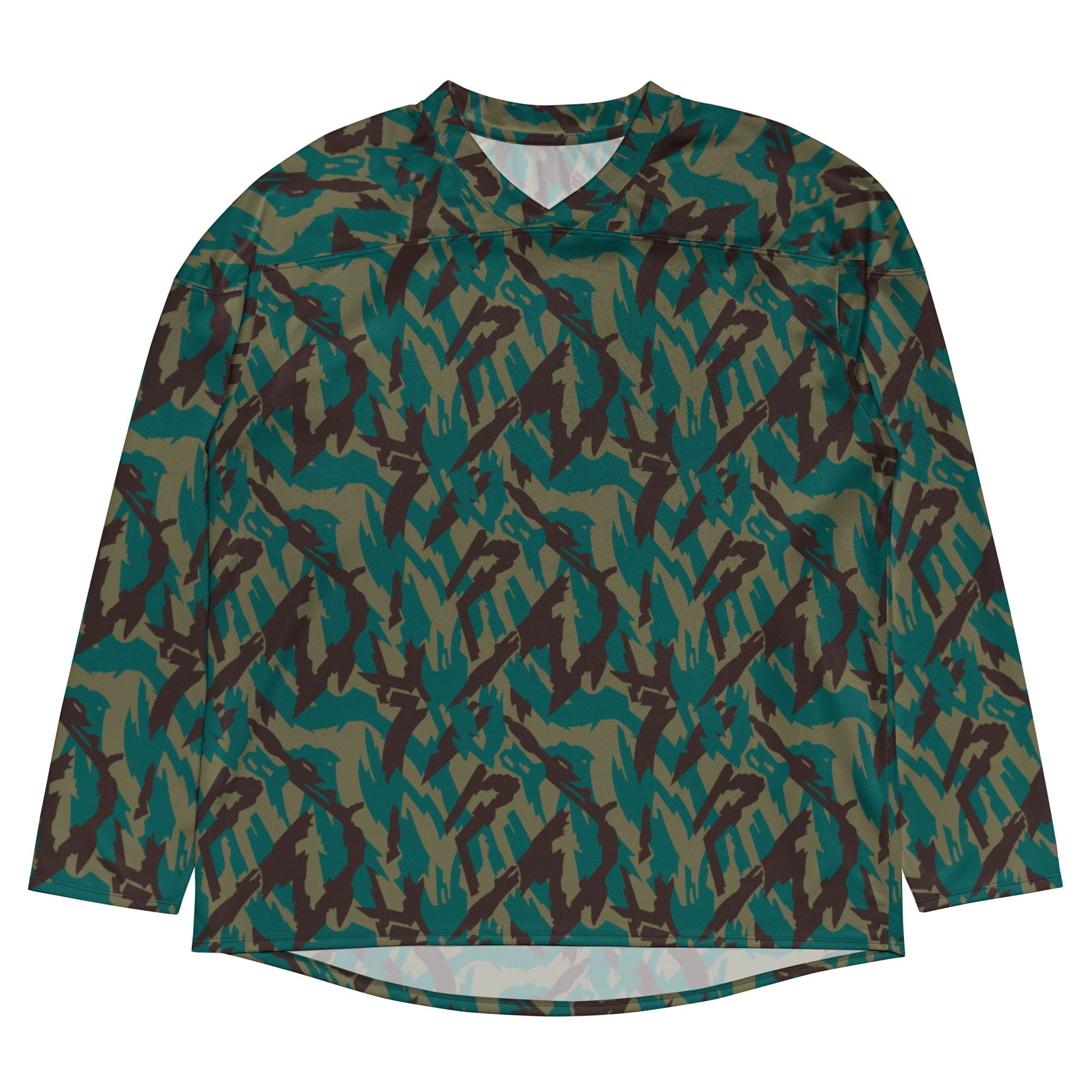 Russian Podlesok Tropical CAMO hockey fan jersey - Hockey Jerseys