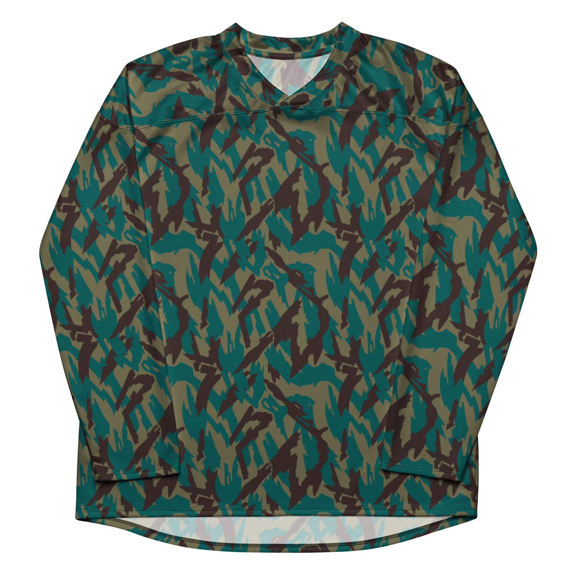 Russian Podlesok Tropical CAMO hockey fan jersey - Hockey Jerseys