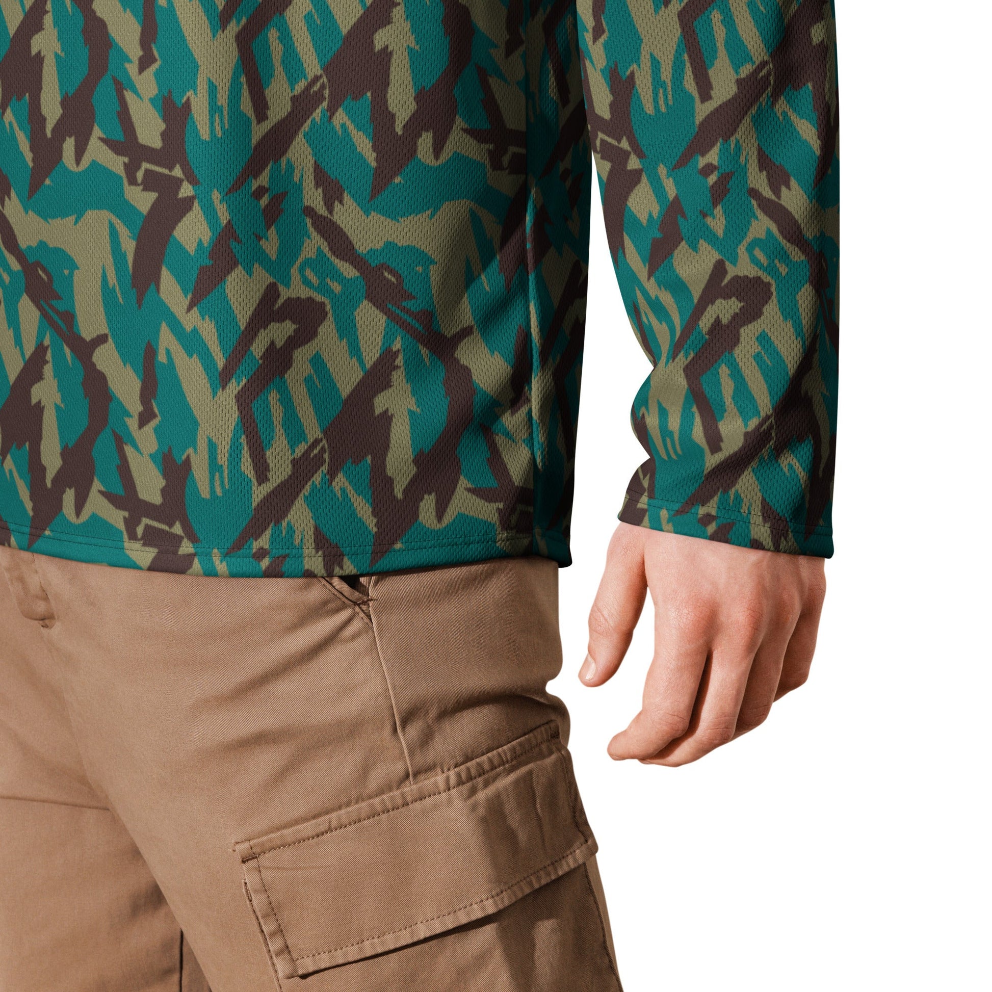 Russian Podlesok Tropical CAMO hockey fan jersey - Hockey Jerseys