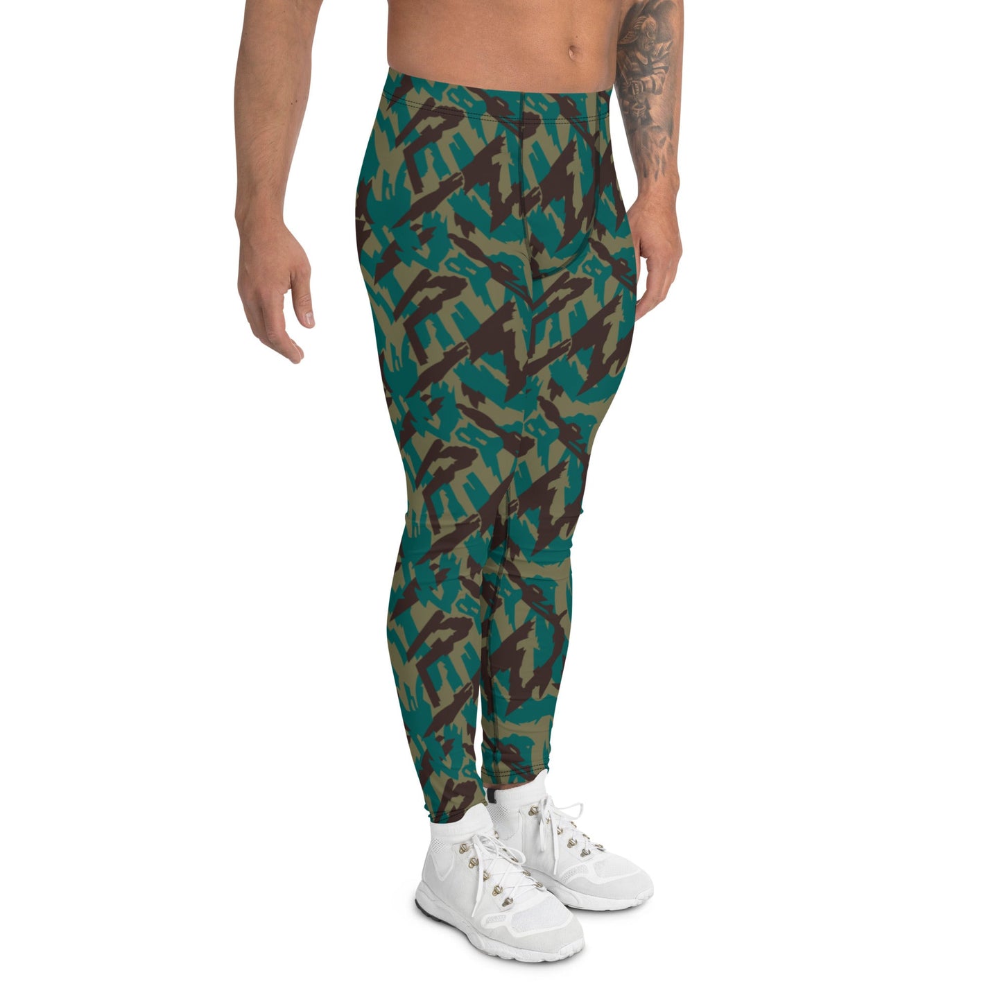 Russian Podlesok Tropical CAMO Mens Leggings