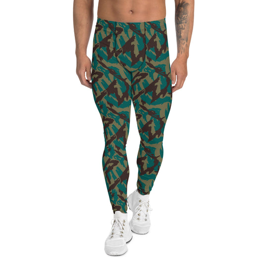 Russian Podlesok Tropical CAMO Mens Leggings - XS