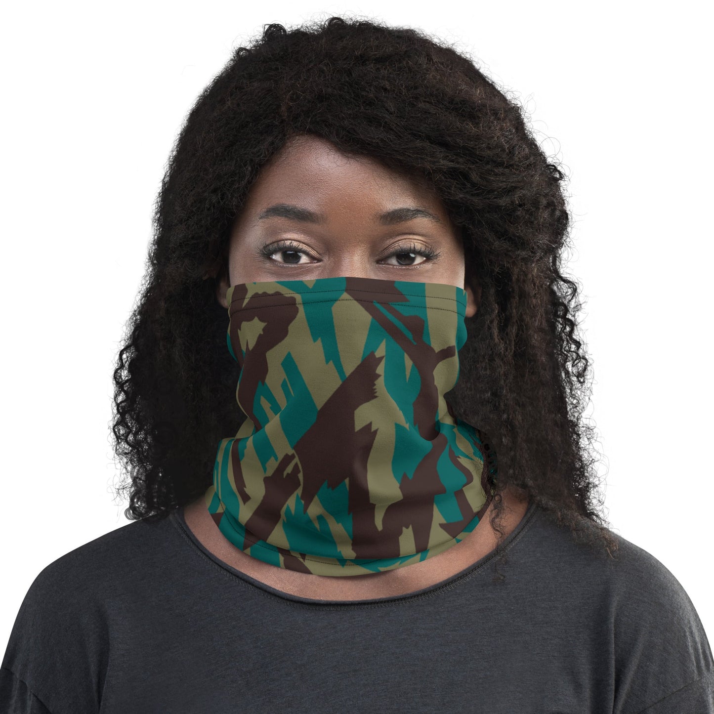 Russian Podlesok Tropical CAMO Neck Gaiter
