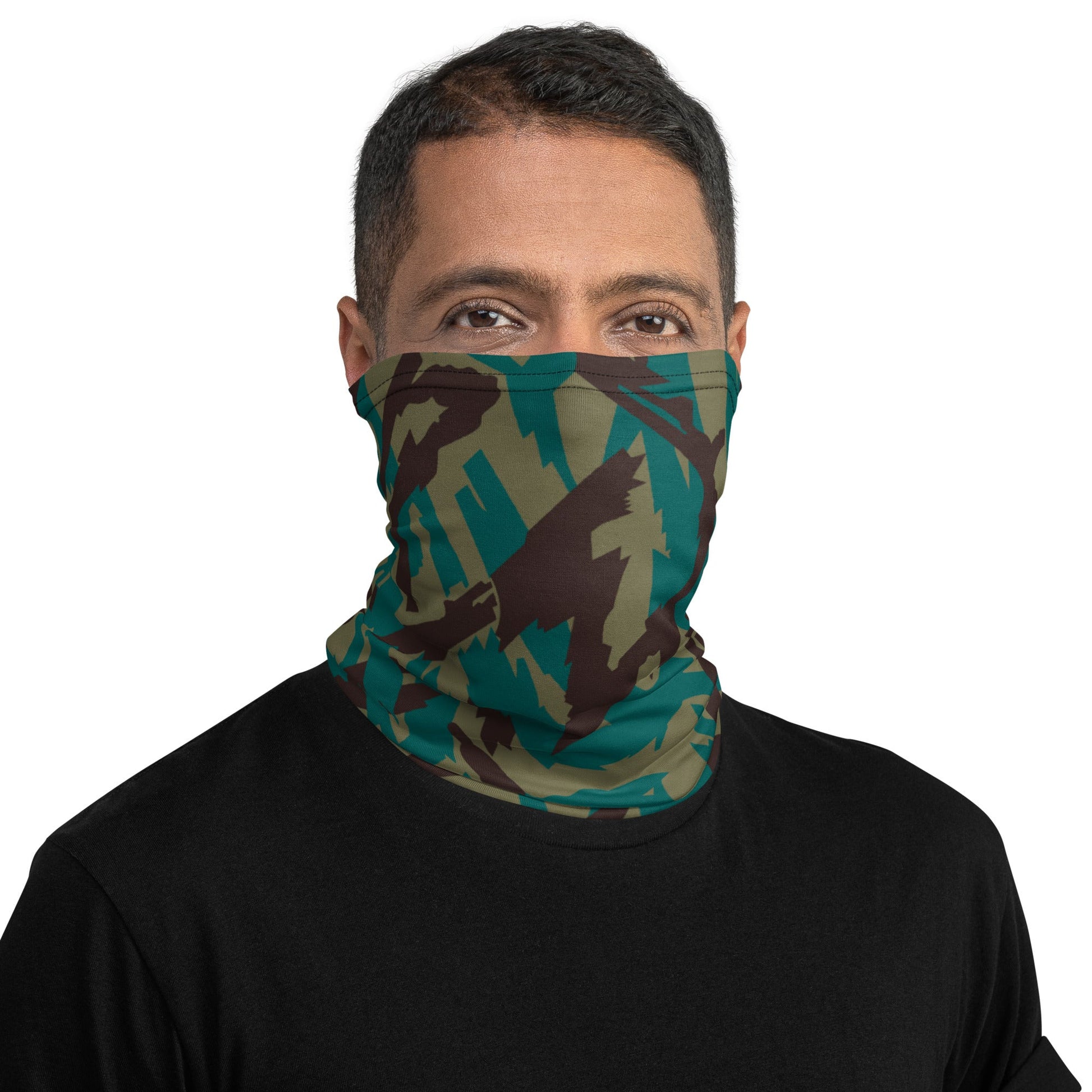 Russian Podlesok Tropical CAMO Neck Gaiter