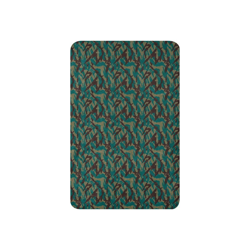 Podlesok Tropical Russian CAMO Sherpa Blanket