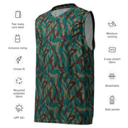 Podlesok Tropical Russian CAMO Unisex Basketball Jersey