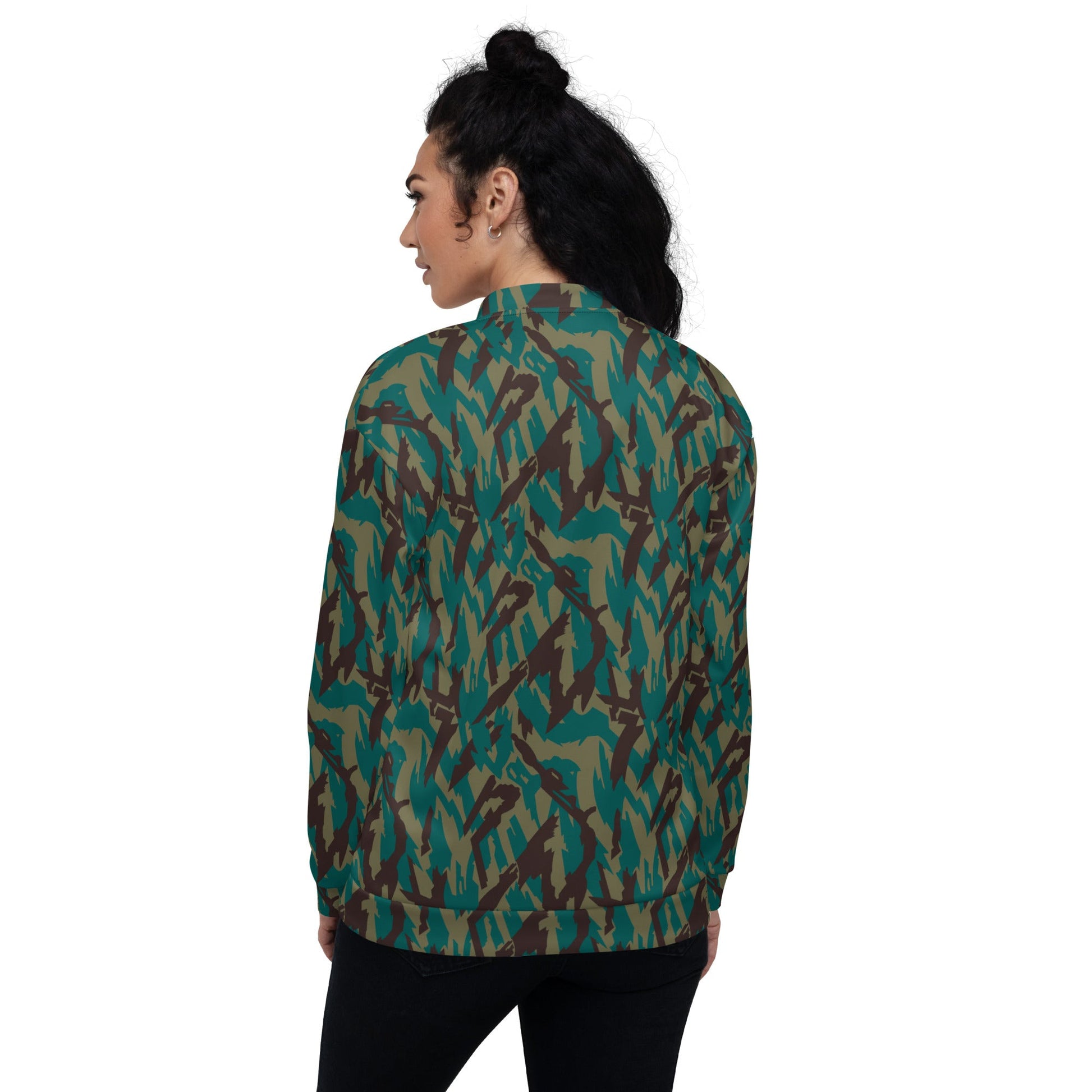 Russian Podlesok Tropical CAMO Unisex Bomber Jacket