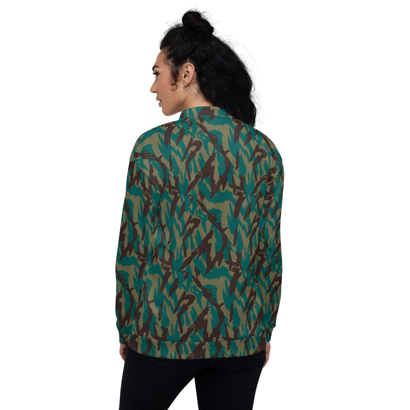 Podlesok Tropical Russian CAMO Unisex Bomber Jacket
