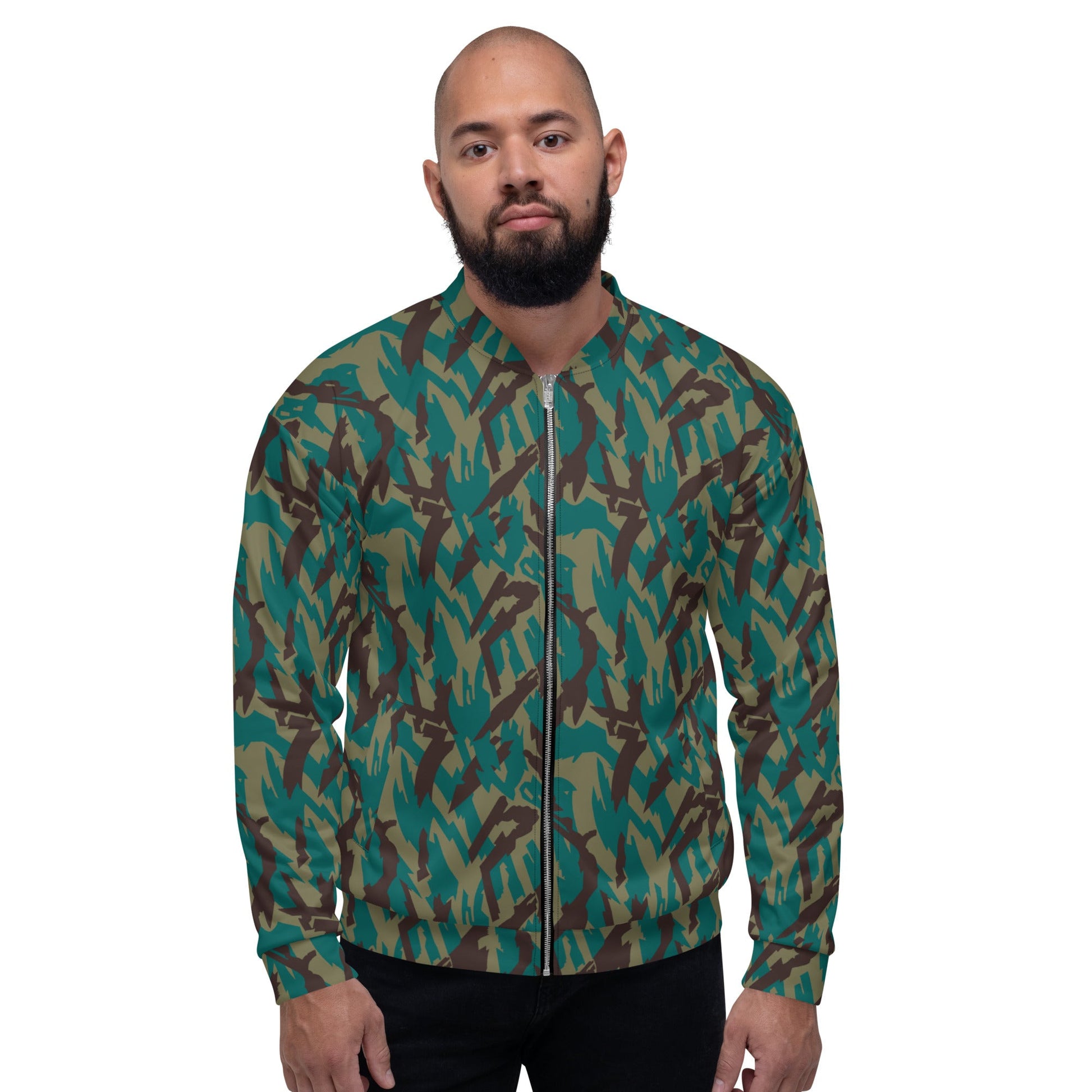 Russian Podlesok Tropical CAMO Unisex Bomber Jacket