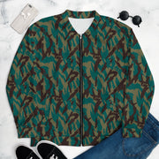 Podlesok Tropical Russian CAMO Unisex Bomber Jacket