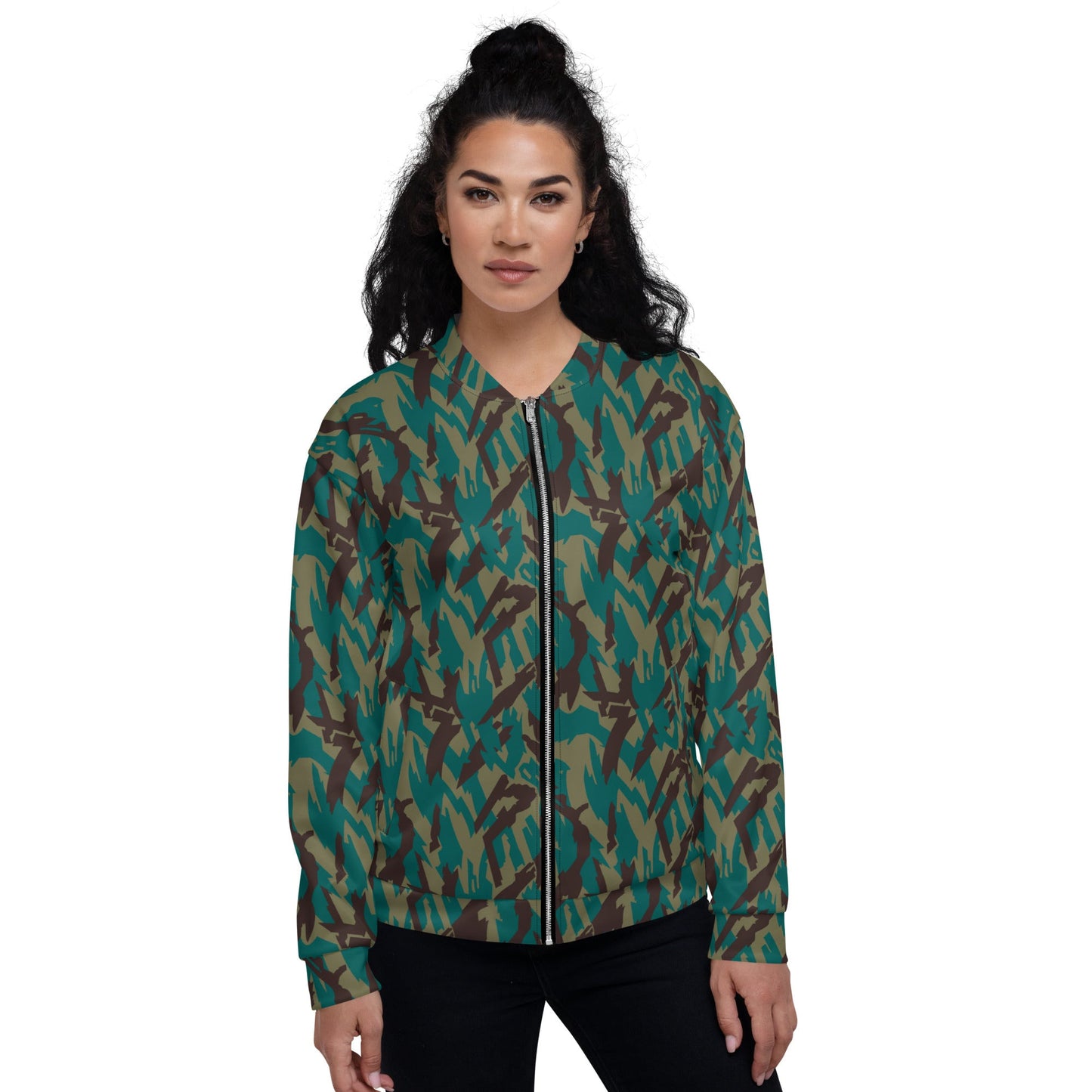 Russian Podlesok Tropical CAMO Unisex Bomber Jacket