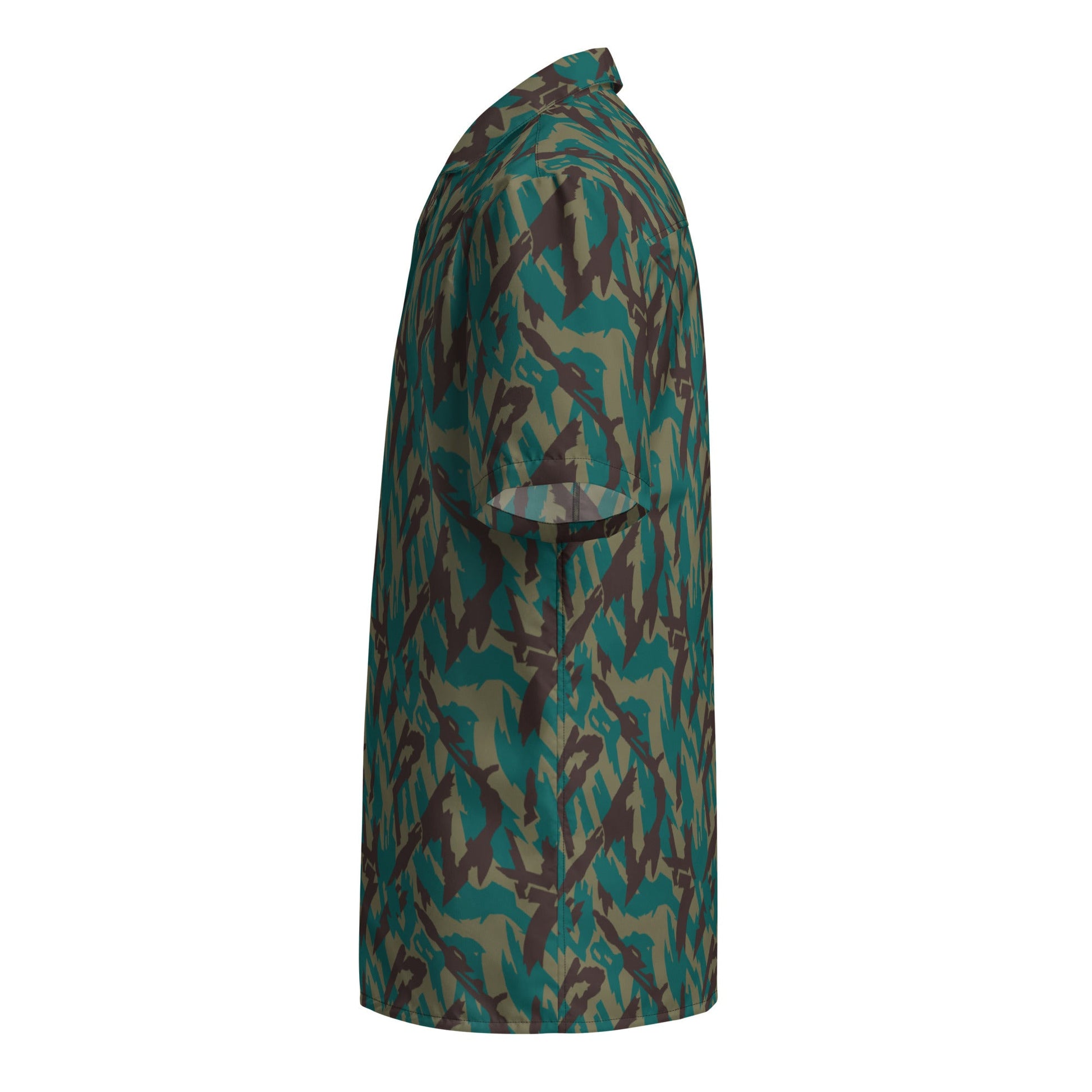 Russian Podlesok Tropical CAMO Unisex button shirt - Button Shirts