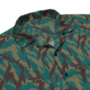 Podlesok Tropical Russian CAMO Unisex Short-Sleeve Button Shirt - Button-Up