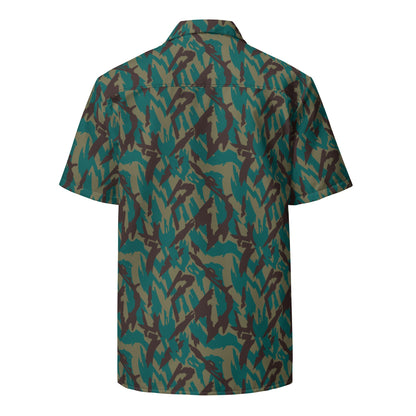 Russian Podlesok Tropical CAMO Unisex button shirt - Button Shirts