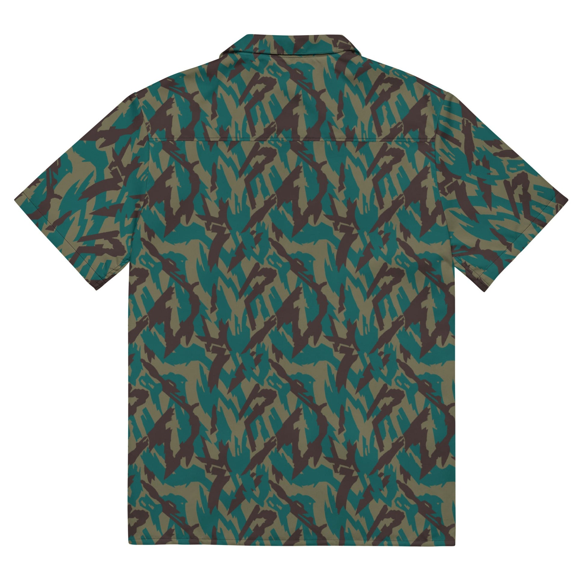 Russian Podlesok Tropical CAMO Unisex button shirt - Button Shirts