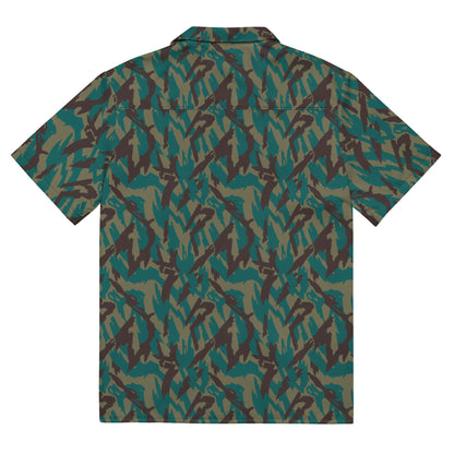 Russian Podlesok Tropical CAMO Unisex button shirt - Button Shirts