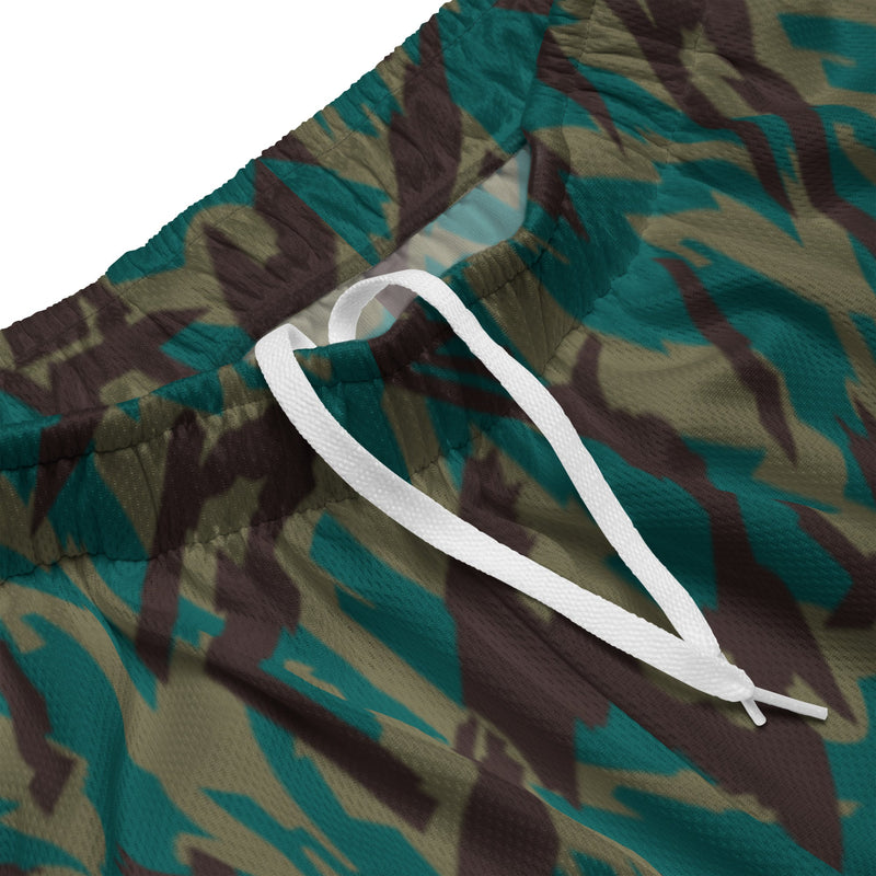 Podlesok Tropical Russian CAMO Unisex Mesh Shorts