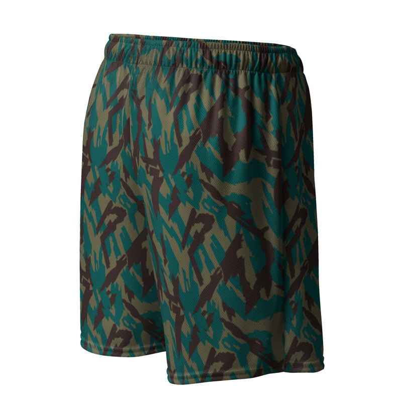 Podlesok Tropical Russian CAMO Unisex Mesh Shorts