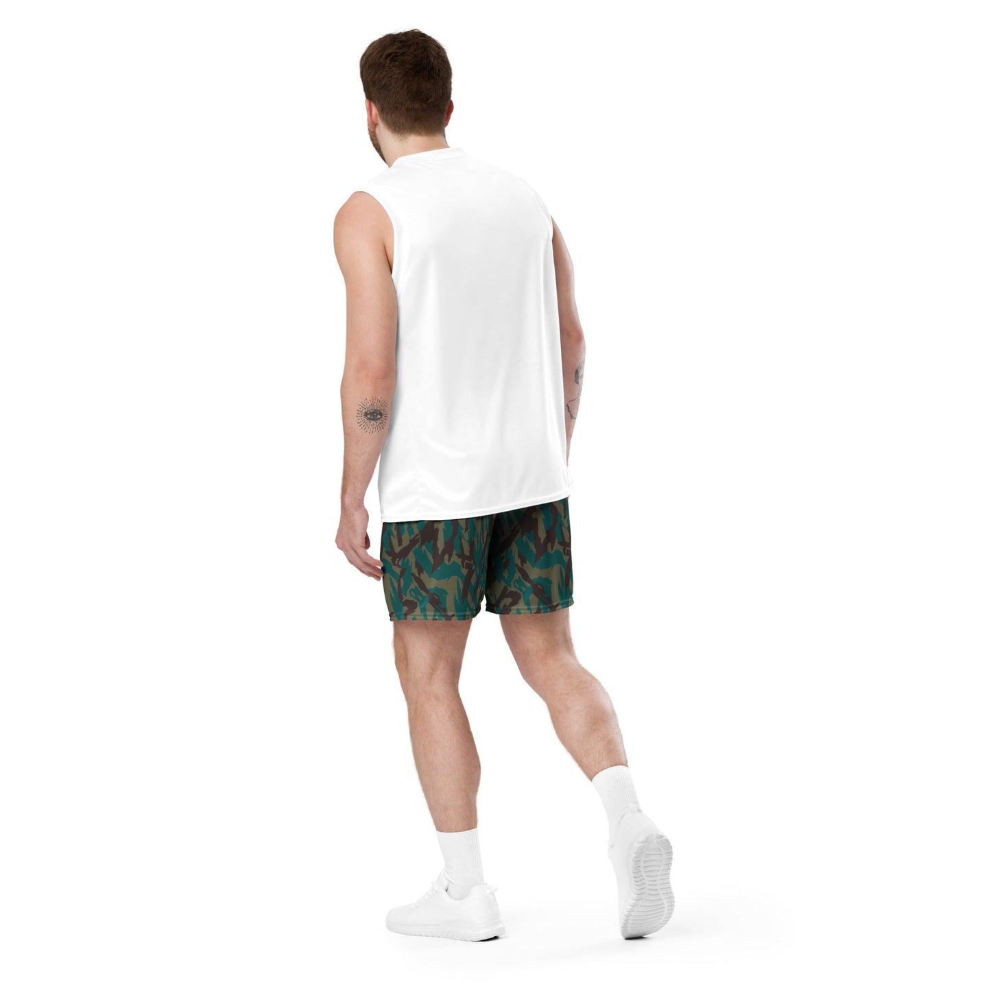 Russian Podlesok Tropical CAMO Unisex mesh shorts - Mesh Shorts