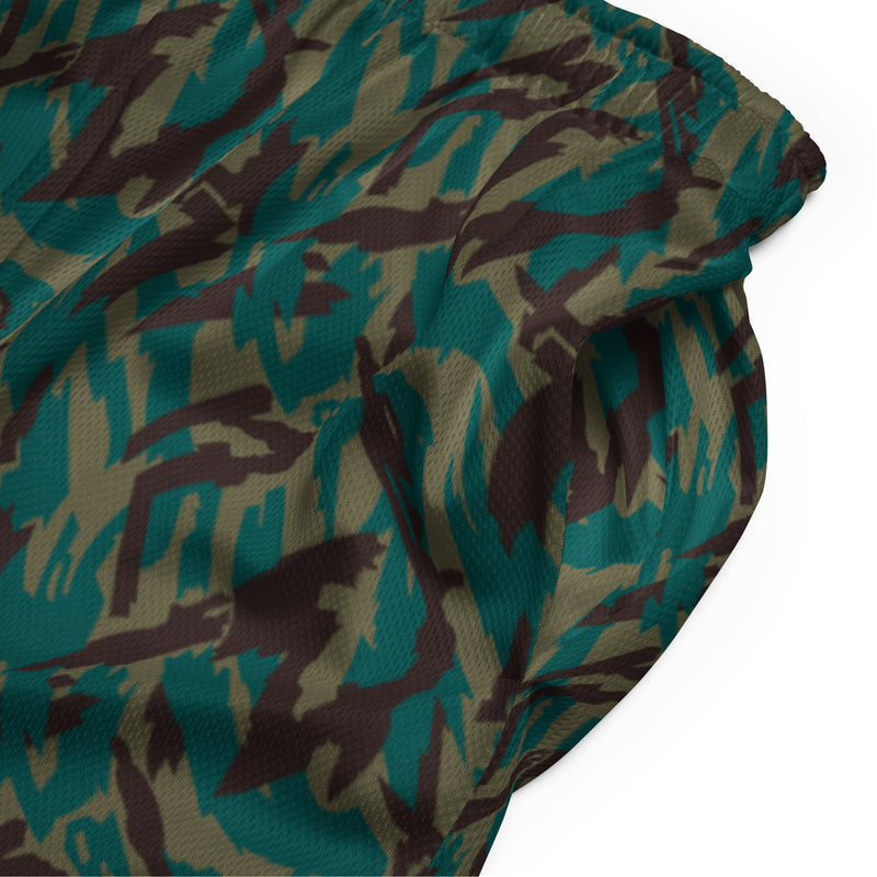 Podlesok Tropical Russian CAMO Unisex Mesh Shorts