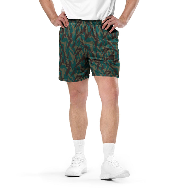 Podlesok Tropical Russian CAMO Unisex Mesh Shorts