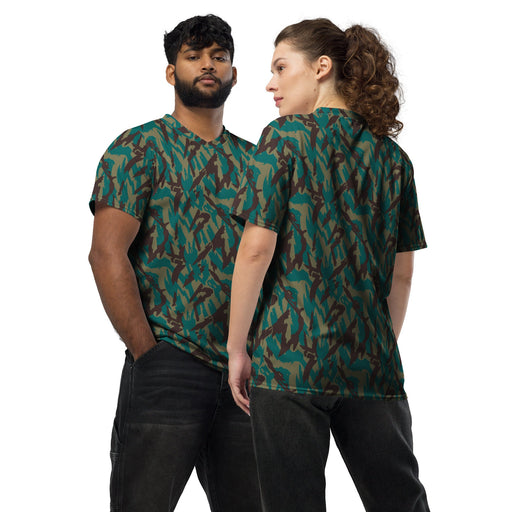 Podlesok Tropical Russian CAMO Unisex Sports Jersey - 2XS
