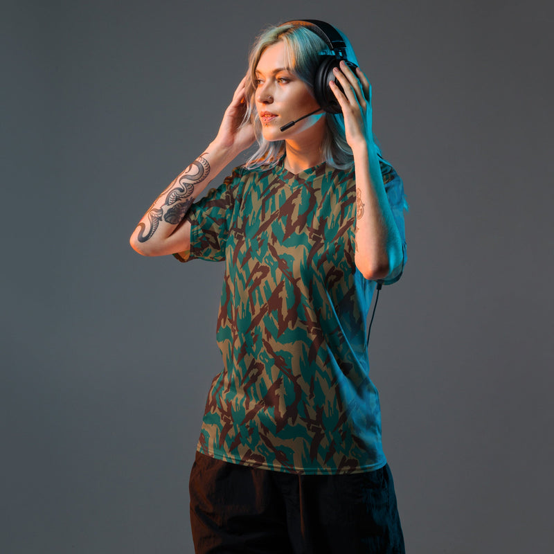 Podlesok Tropical Russian CAMO Unisex Sports Jersey