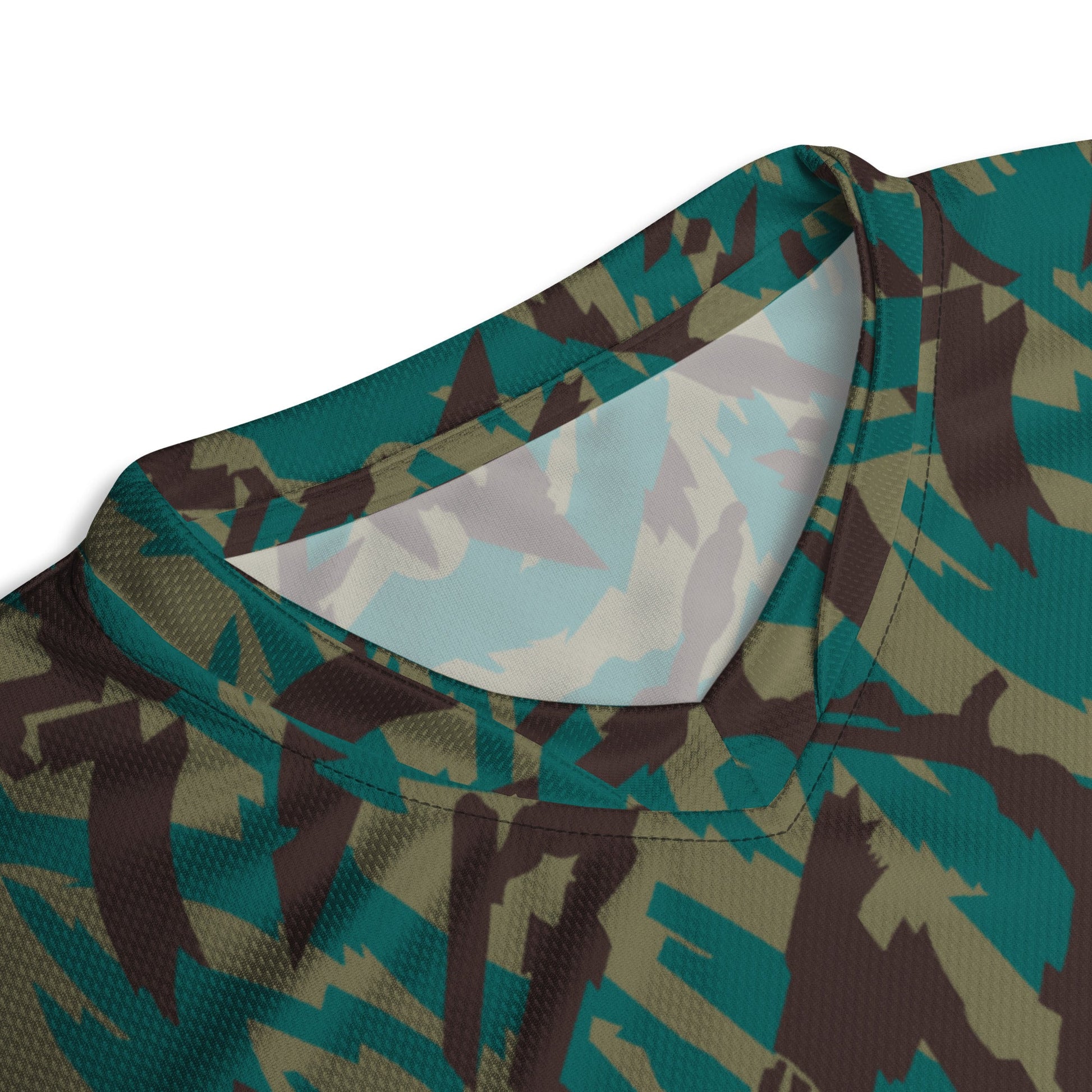 Russian Podlesok Tropical CAMO unisex sports jersey - Sports Jerseys